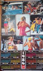 grote Poster reclame Coca Cola kalender 1986, Reclame, Ophalen