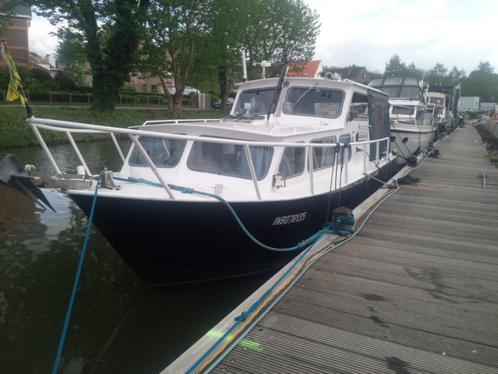 motorboot, Sports nautiques & Bateaux, Bateaux à moteur & Yachts à moteur, Utilisé, Acier, 6 à 9 mètres, Diesel, Moteur in-bord