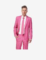 Suitmeister roze kostuum, Vêtements | Hommes, Costumes & Vestes, Comme neuf, Rose, Enlèvement ou Envoi