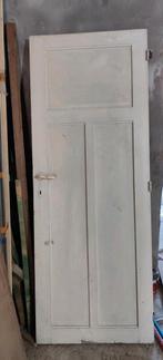 3 massief houten deuren/217,5 cm x 83 cm, Doe-het-zelf en Bouw, Ophalen, Zo goed als nieuw, Hout