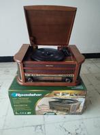 Retro look platenspeler, radio, cd enz., TV, Hi-fi & Vidéo, Tourne-disques, Autres marques, Tourne-disque, Comme neuf, Enlèvement