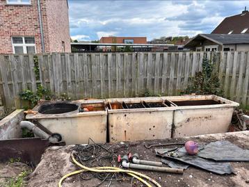 Filterbak vijver beschikbaar voor biedingen