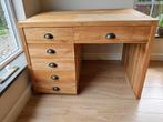 Bureau in teak, Huis en Inrichting, Bureaus, Ophalen, Gebruikt, Bureau