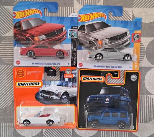 Mercedes hot wheels matchbox, Hobby en Vrije tijd, Modelauto's | Overige schalen, Nieuw, Auto, Ophalen of Verzenden