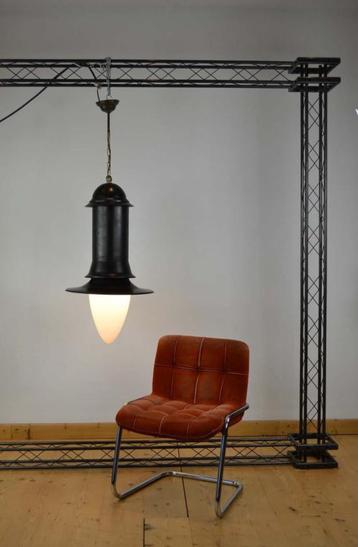 Lampe suspendue industrielle vintage 