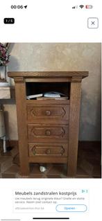 Mooie ladekast / telefoon kast, Huis en Inrichting, Kasten | Ladekasten, Ophalen, Zo goed als nieuw