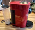 Nespresso Vertuo rood + capsules, Afneembaar waterreservoir, Gebruikt, 1 kopje, Koffiemachine