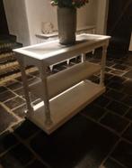Massieve sidetable/wandconsole, Ophalen of Verzenden, Zo goed als nieuw