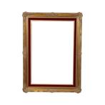 Vintage Vergulde Lijst Barok Stijl Fluweel Klassiek 76x56cm, Huis en Inrichting, Woonaccessoires | Lijsten, Gebruikt, Ophalen of Verzenden