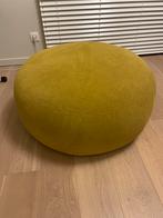 Poef 90 cm (pastille)mosterd kleur, Ophalen, Zo goed als nieuw