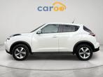 Nissan Juke 1.6i 2WD Tekna Xtronic *GARANTIE - TOP STAAT*, Parkeersensor, 4 cilinders, Leder en Stof, Wit