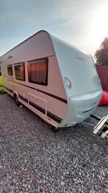 Dethleffs 480 Qlk, Particulier, Dethleffs, Douche, Lits superposés