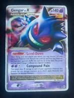 Gengar Lv X Pokemon Kaart, Ophalen of Verzenden, Gebruikt, Losse kaart, Foil
