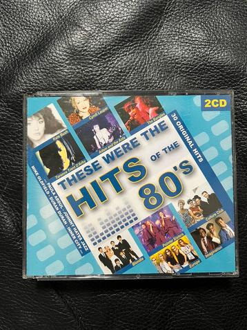 Dubbel CD These were the hits of the 80’s