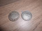 Lot 2 oude munten uit Ecuador, Ophalen of Verzenden, Munten