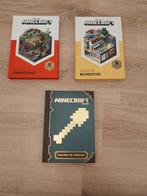 Minecraft handboeken over creative, redstone en buildings, Enlèvement, Mojang, Neuf, Fiction