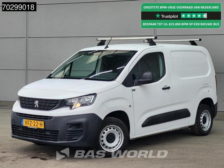Peugeot Partner 80PK L1H1 Trekhaak Imperiaal Airco Parkeerse, Auto's, Bestelwagens en Lichte vracht, Bedrijf, Te koop, Airconditioning