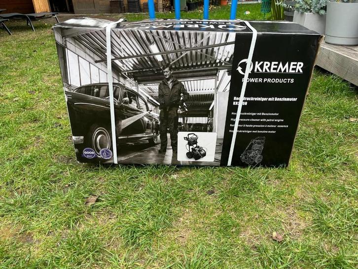 Hoge Druk benzine Kremer KR200H, Tuin en Terras, Hogedrukreinigers, Nieuw, Benzine, Ophalen