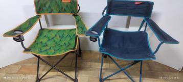 Quechua visstoel, vouw- of camping stoel met bekerhouder. beschikbaar voor biedingen