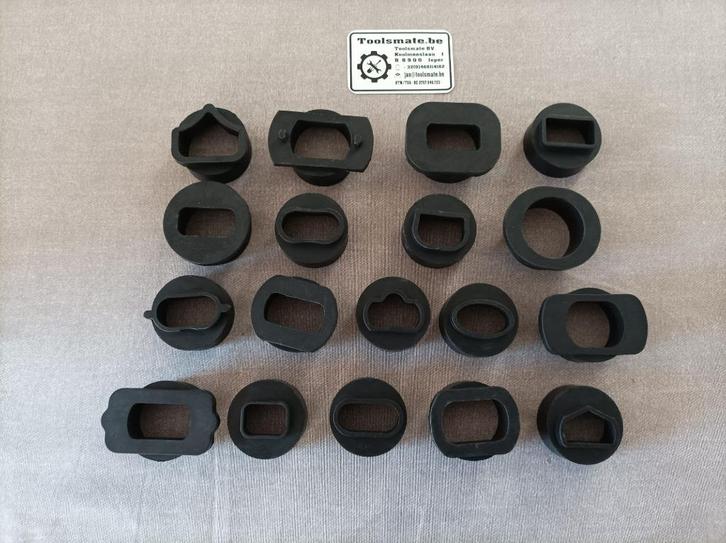 18 Adapters voor lichtinlaten voor gebruik met het klepstraa, Auto diversen, Autogereedschap, Nieuw, Ophalen of Verzenden