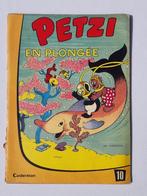 Bande dessinée Petzi #10 "En Plongée", Casterman EO 1962., Livres, BD, Une BD, Utilisé, Enlèvement ou Envoi