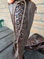 Dameslaarzen 38, Ophalen of Verzenden, Zo goed als nieuw, Bruin