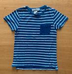 T-shirt marine ligné blanc effet tie and dye - 7 ans - 2€, Kinderen en Baby's, Kinderkleding | Maat 122