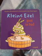 Kleine Ezel gaat in bad - kartonboekje, Rindert Kromhout, 2 tot 3 jaar, Ophalen, Gelezen