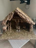 Grote kerststal 65x45, Diversen, Ophalen, Zo goed als nieuw