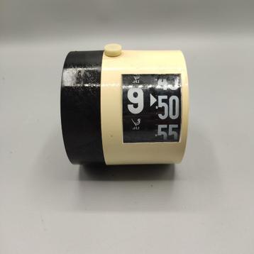 Réveil au design vintage des années 70, réveil Jaz Digic Rol, Enlèvement ou Envoi, Comme neuf, Analogique