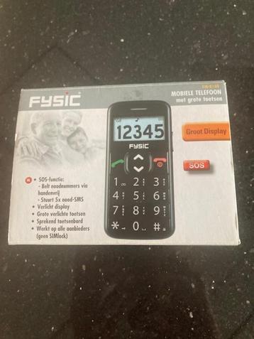 Mobiele telefoon met grote toetsen FYSIC. Goede staat, Telecommunicatie, Ophalen of Verzenden, Gebruikt, Klassiek of Candybar