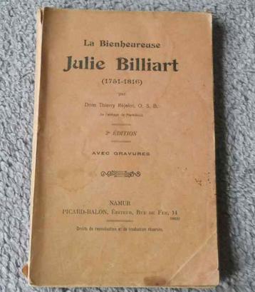 La bienheureuse Julie Billiart  1751 - 1816  -  Namur beschikbaar voor biedingen
