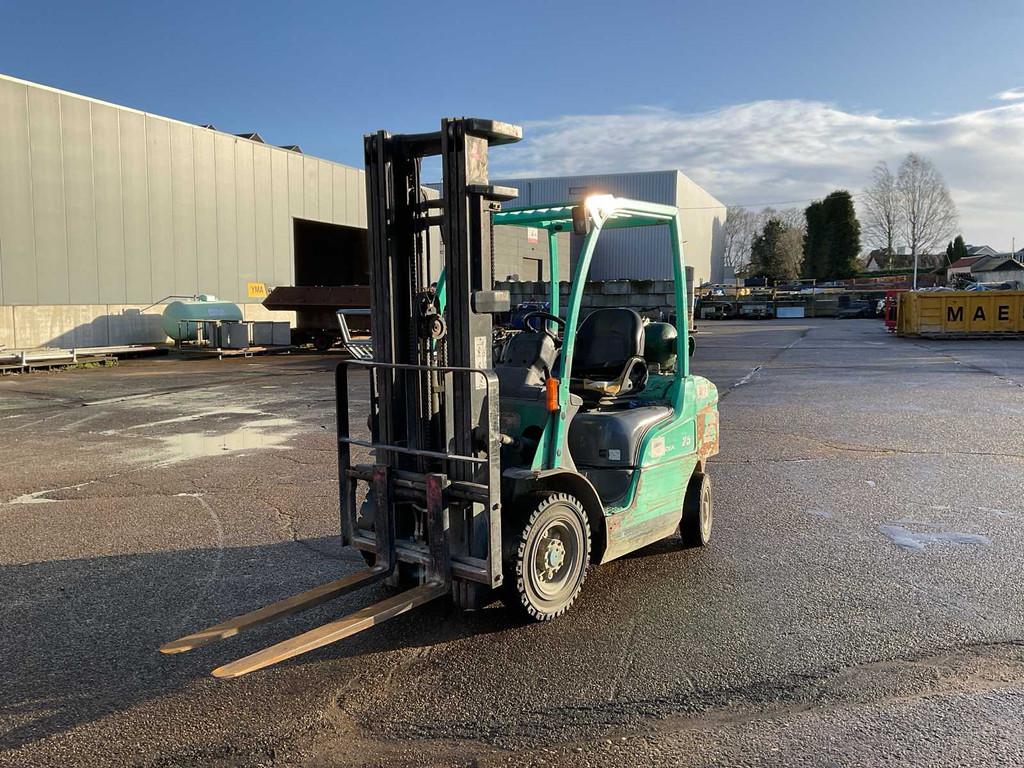 Mitsubishi FG25N Vorkheftruck, Zakelijke goederen, Machines en Bouw | Heftrucks en Intern transport, LPG, Heftruck, Mitsubishi