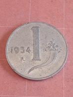 ITALIE 1 Lira 1954 R, Postzegels en Munten, Munten | Europa | Niet-Euromunten, Italië, Ophalen of Verzenden, Losse munt