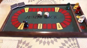 Jumpy Jack - un jeu de société avec des chevaux et des paris