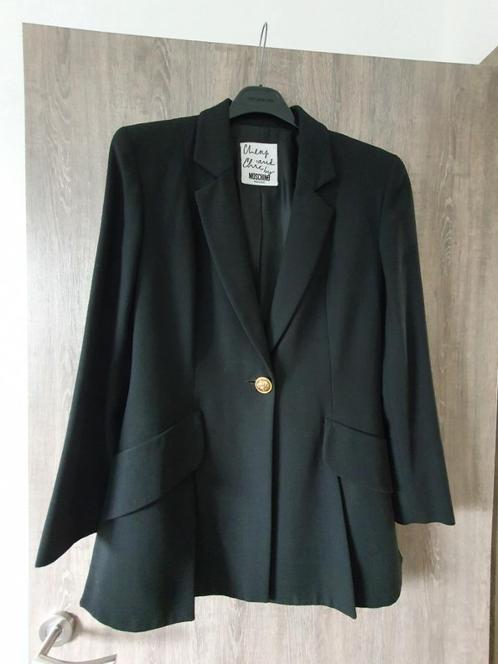 Blazer noir Moschino Cheap&Chic It 44, Vêtements | Femmes, Vestes & Costumes, Manteau, Taille 38/40 (M), Noir, Enlèvement ou Envoi