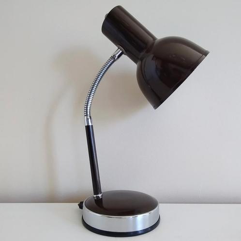 Vintage bureaulamp, Veneta Lumi, Italië, Huis en Inrichting, Lampen | Tafellampen, Gebruikt, Minder dan 50 cm, Overige materialen