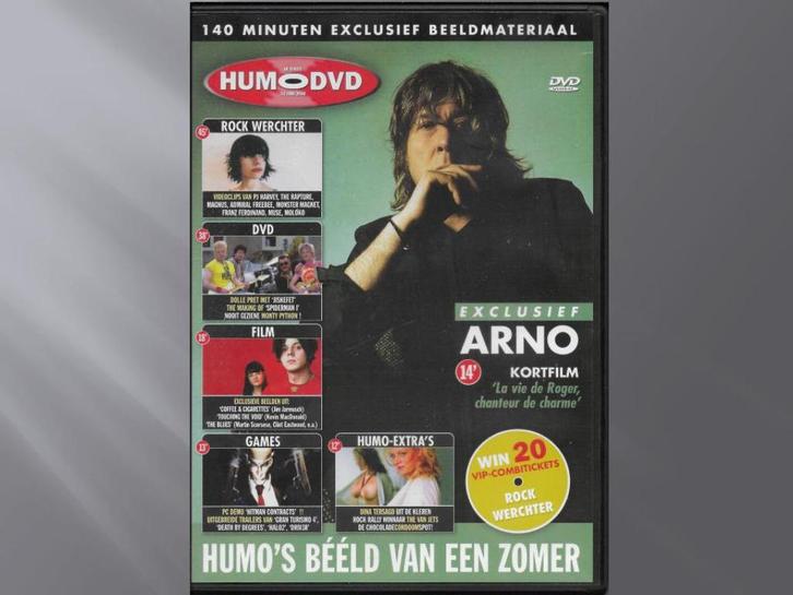 5 HUMO bijlagen (4 DVDs en 1 boek), Cd's en Dvd's, Dvd's | Komedie, Gebruikt, Overige genres, Alle leeftijden, Ophalen of Verzenden
