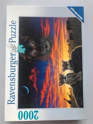 Puzzel Ravensburger 2000 stukken  beschikbaar voor biedingen