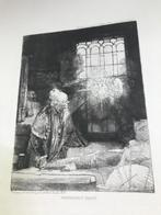 Rembrandt kunst studie 1904 Amsterdam 48 x 37 antiek🤗🕵️‍♀️, Boeken, Kunst en Cultuur | Beeldend, Gelezen, Jan Veth., Ophalen of Verzenden