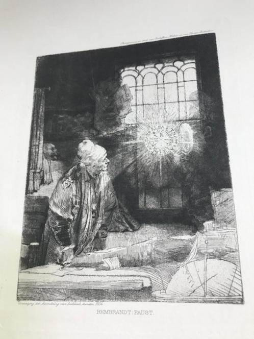 Rembrandt kunst studie 1904 Amsterdam 48 x 37 antiek🤗🕵️‍♀️, Boeken, Kunst en Cultuur | Beeldend, Gelezen, Schilder- en Tekenkunst