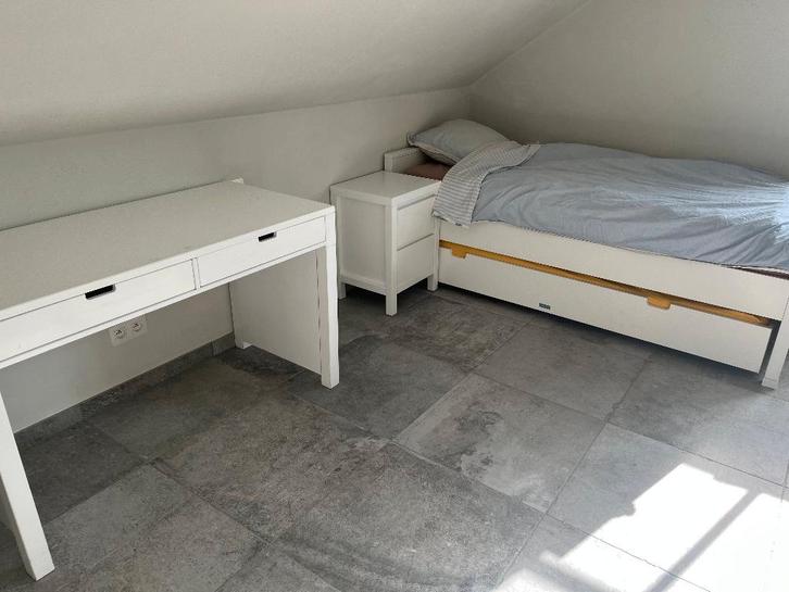 Mooie Kinder/jeugdkamer, Kinderen en Baby's, Kinderkamer | Bedden, Gebruikt, 180 cm of meer, 85 tot 100 cm, Lattenbodem, Matras