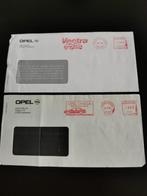 2 brieven Opel Duitsland: Opel Vectra en Opel Omega, Verzamelen, Auto's, Gebruikt, Ophalen of Verzenden