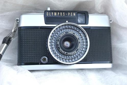 Olympus Pen EE-2 en zijn Zuiko 28mm 3.5-lens : LEZEN, Audio, Tv en Foto, Fotocamera's Analoog, Gebruikt, Spiegelreflex, Olympus