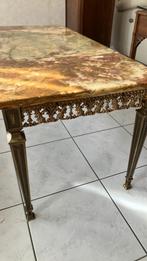 Salontafel marmer, Ophalen, Zo goed als nieuw, Rechthoekig, Empire, Italiaanse stijl