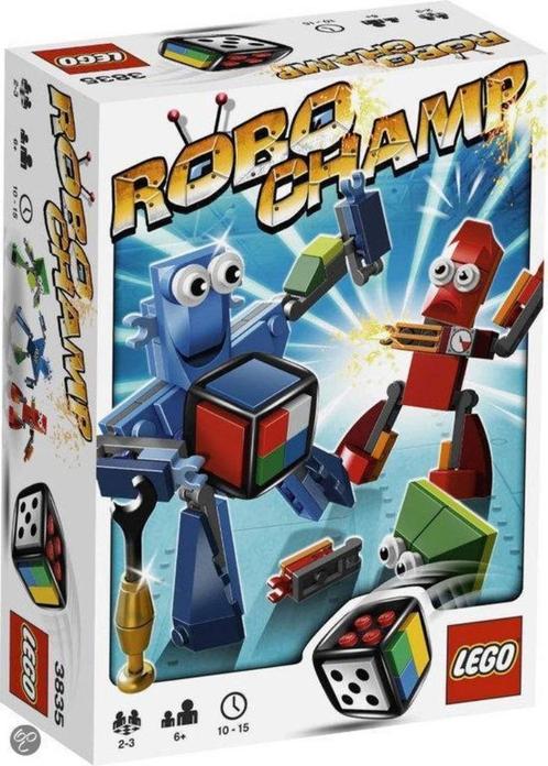 Lego Robo Champ [Volledig], Hobby & Loisirs créatifs, Jeux de société | Jeux de plateau, Comme neuf, 1 ou 2 joueurs, Trois ou quatre joueurs