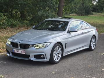 BMW 420i coupé M-pakket - 114d km - Grote navi, alcantara beschikbaar voor biedingen
