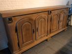 Zware massieve dressoir en barkast, Huis en Inrichting, Ophalen, Gebruikt, Eikenhout
