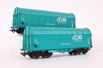 NMBS SNCB | Märklin 47205 | Set van 2 Shimms Staalwagen |  beschikbaar voor biedingen