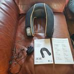 Gebruikte Medisana verwarmde zwarte massager + oplader, Ophalen of Verzenden, Gebruikt, Overige typen